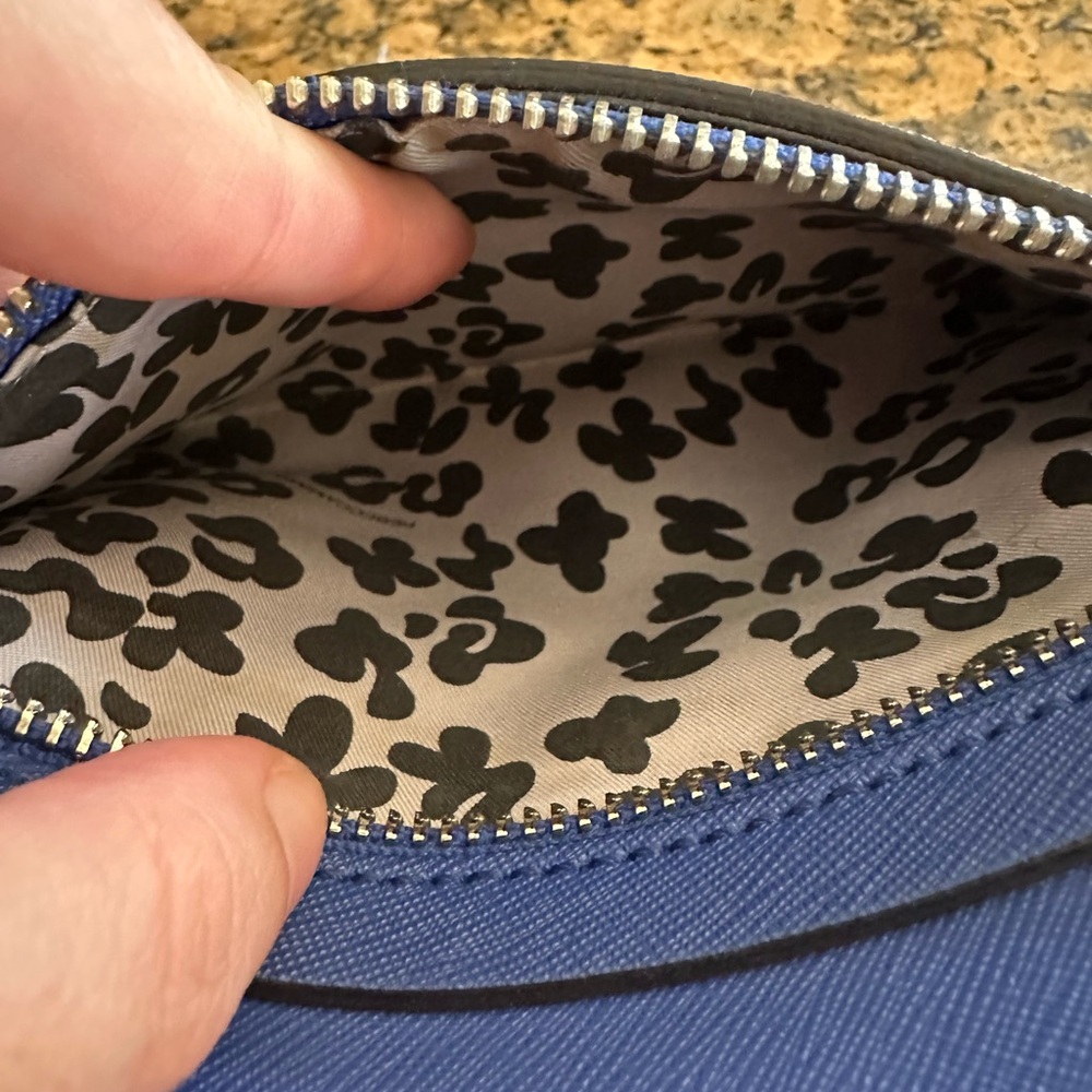 Rebecca Minkoff Avery crossbody bright blue & silver hardware and dust bag - Picture 14 of 15